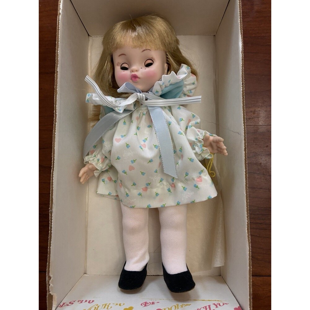 Vintage 1966 Effanbee PUN'KIN blonde #1359 new in original open box